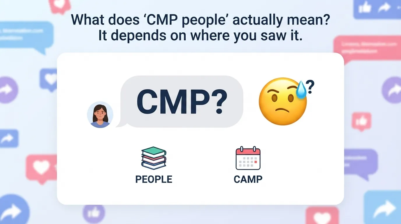 CMP People Meaning