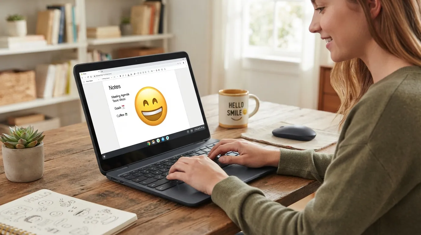 Emoji on Chromebook