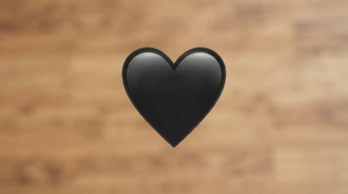 Black Heart Emoji