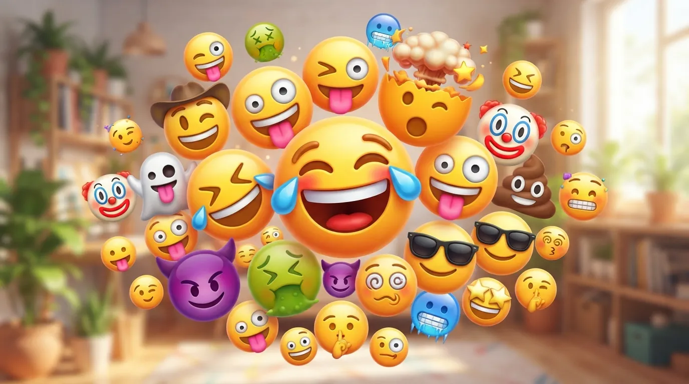 funny emoji faces