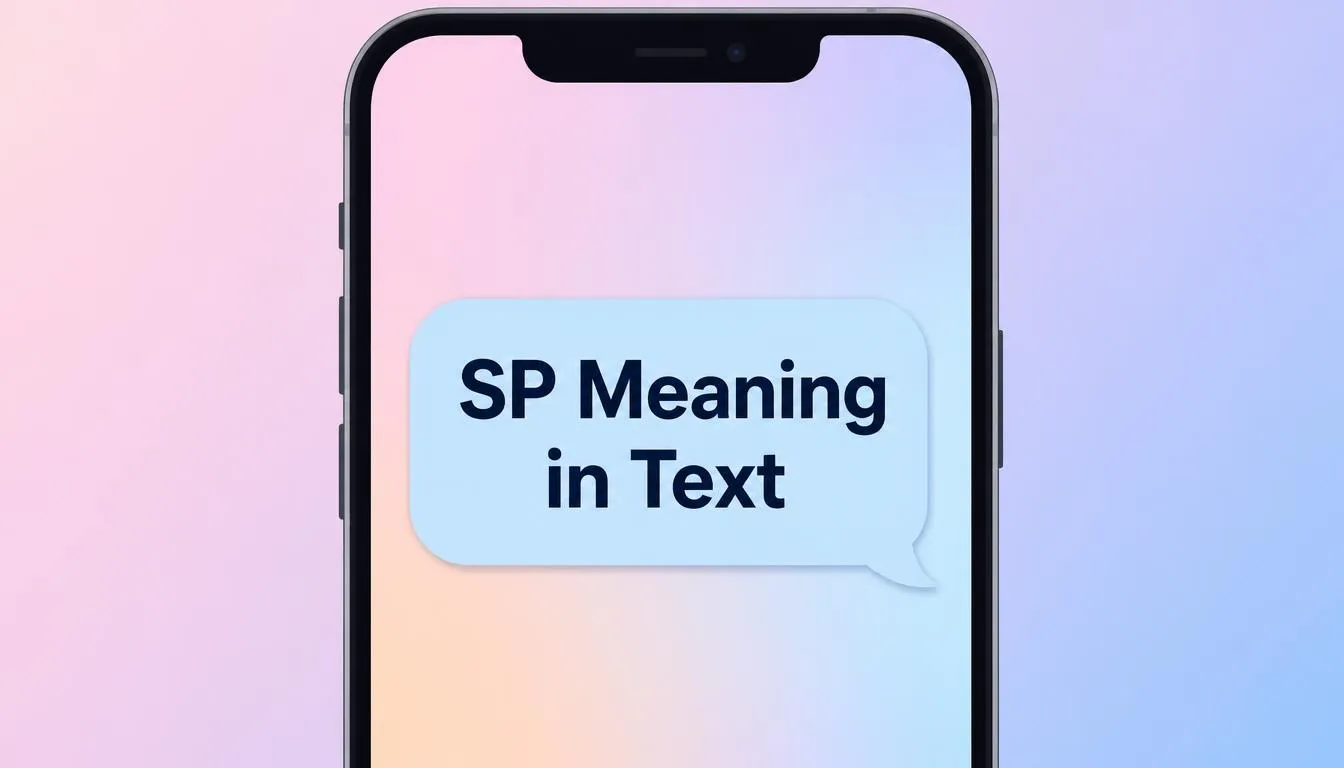SP Meaning in Text